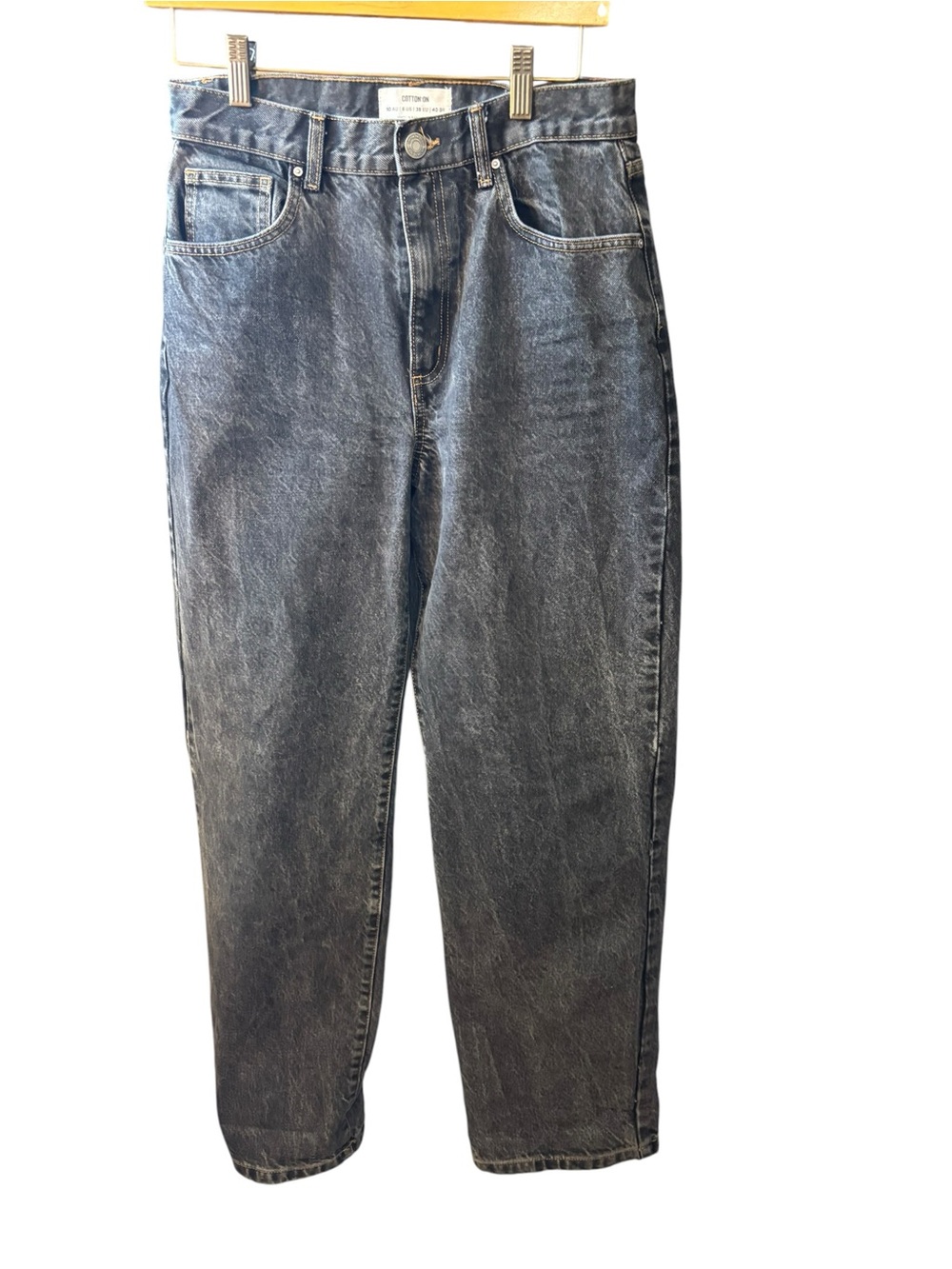Old Navy Relaxed Washed Black Jeans